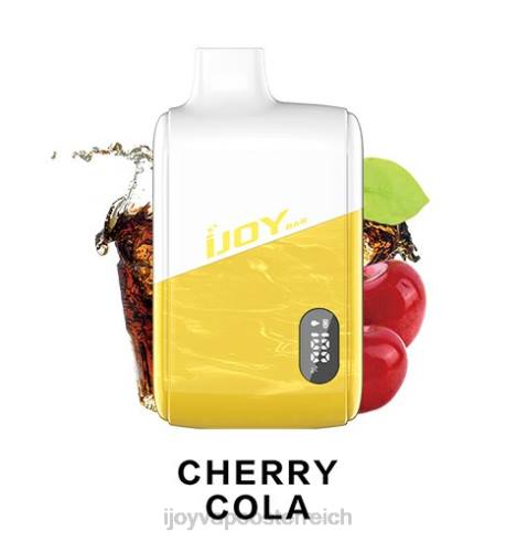 iJOY best flavor - V8JT181 iJOY Bar IC8000 Einweg Kirschcola