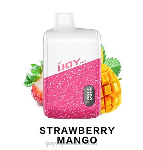 iJOY vapes for sale - V8JT194 iJOY Bar IC8000 Einweg Erdbeer-Mango
