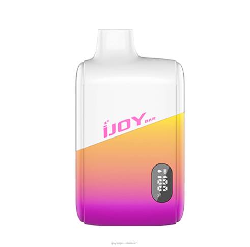 iJOY vape price - V8JT19 iJOY Bar Smart Vape 8000 Züge Pfirsich-Mango-Wassermelone