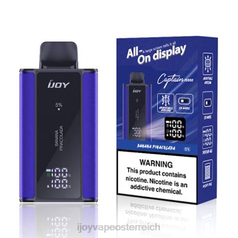 iJOY vape wien - V8JT85 iJOY Bar Captain Einweg Kirsch-Erdbeer-Kiwi