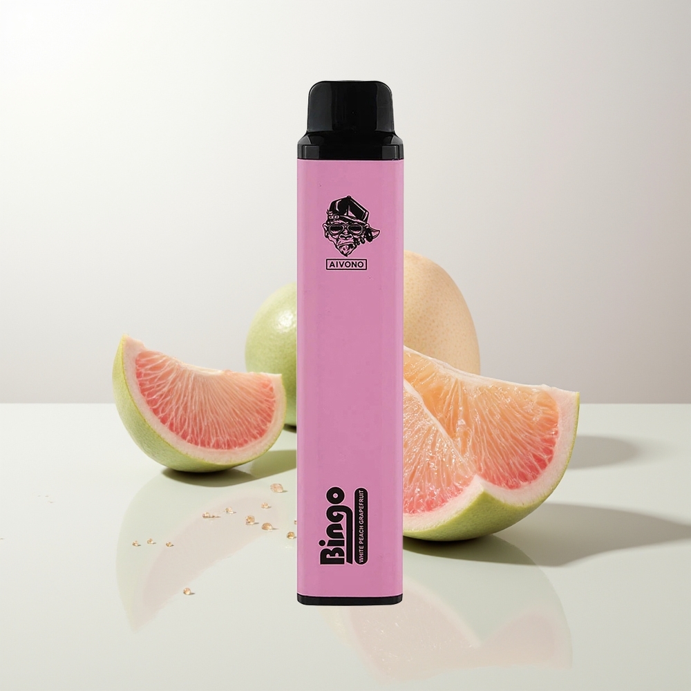 Aivono Aim Bingo 4000 Züge Weißer Pfirsich Grapefruit 10mL 1000mAh