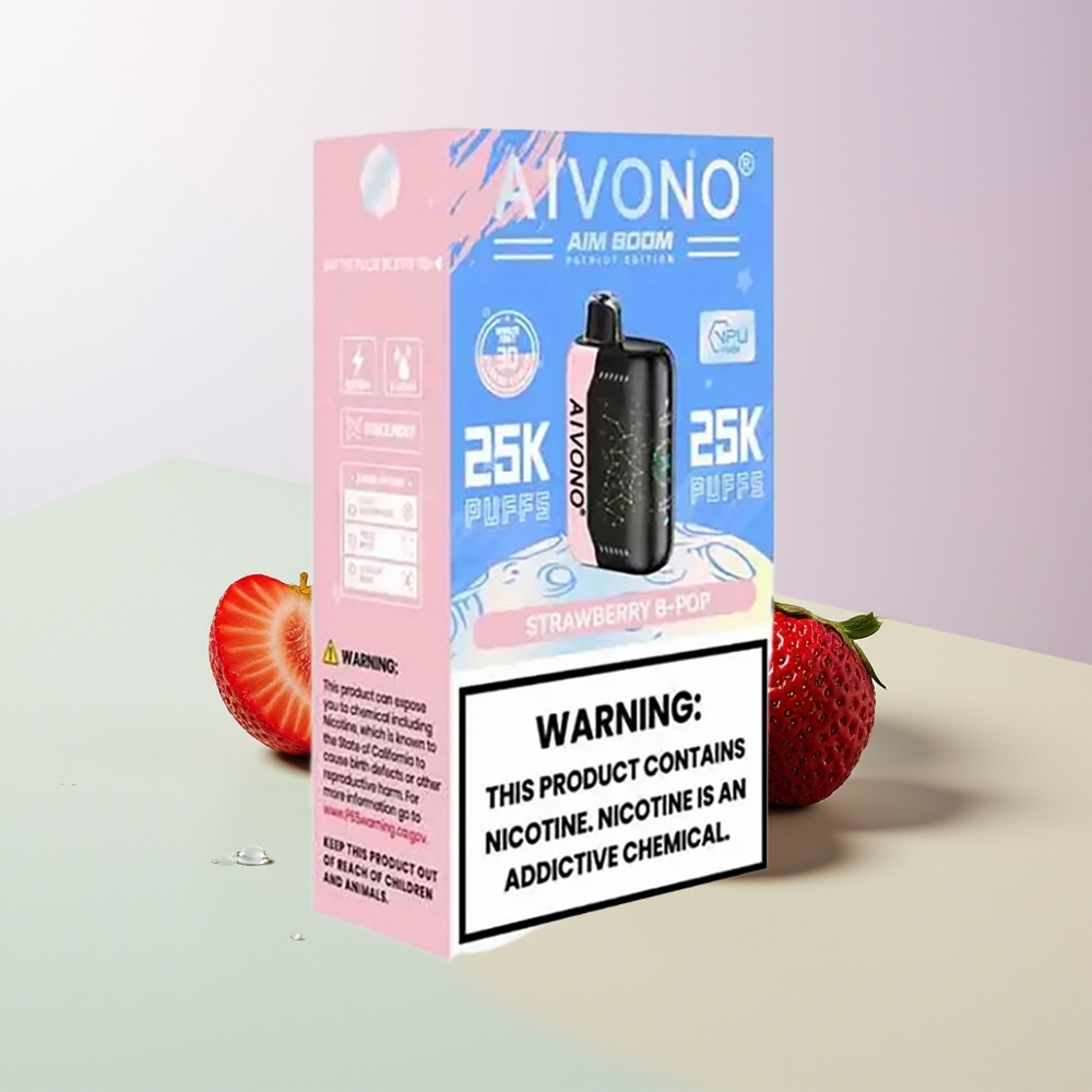 Aivono Aim Boom 25000 Puffs 28ml Erdbeere B Pop