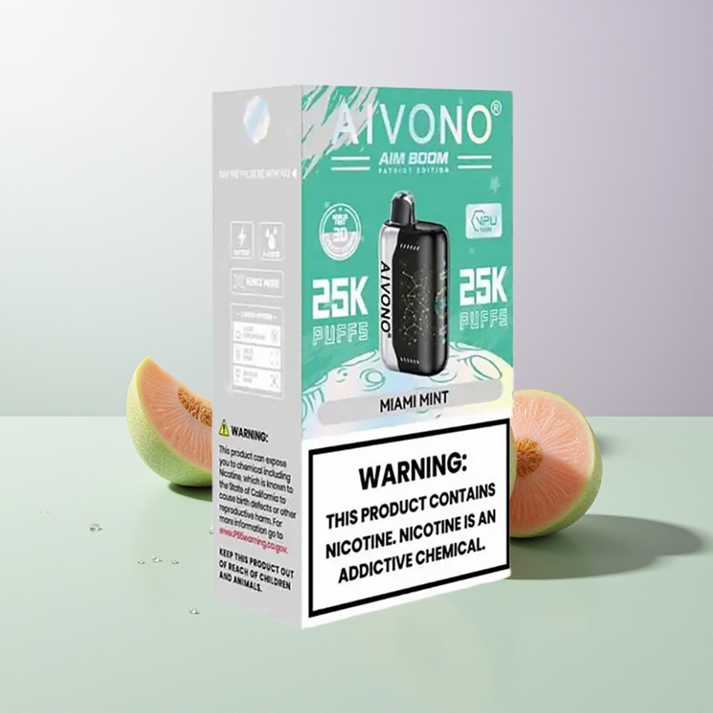 Aivono Aim Boom 25000 Puffs 28ml Miami Minze
