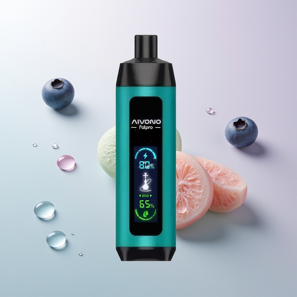 Aivono Aim Fatpro 22000 Puffs Dual Modes Blaubeere Gun