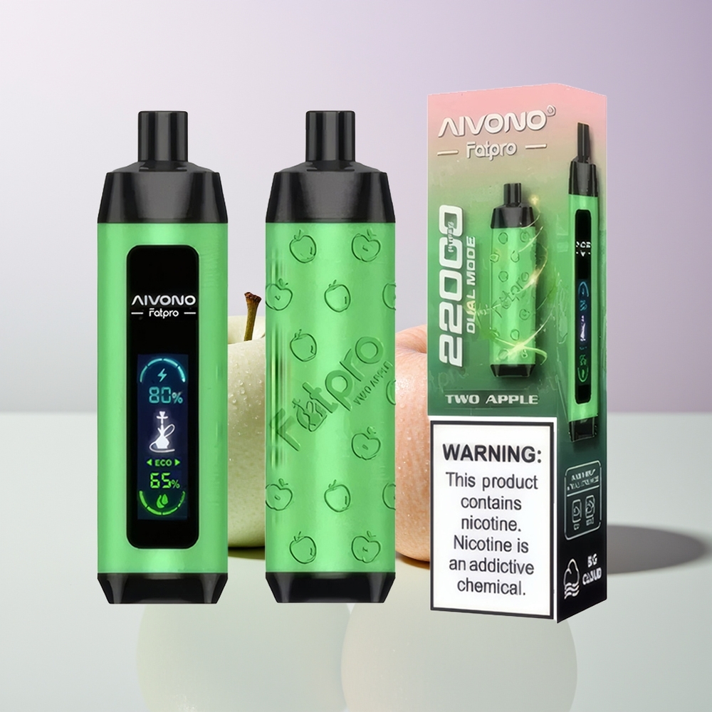 Aivono Aim Fatpro 22000 Puffs Dualmodus Zwei Apfel
