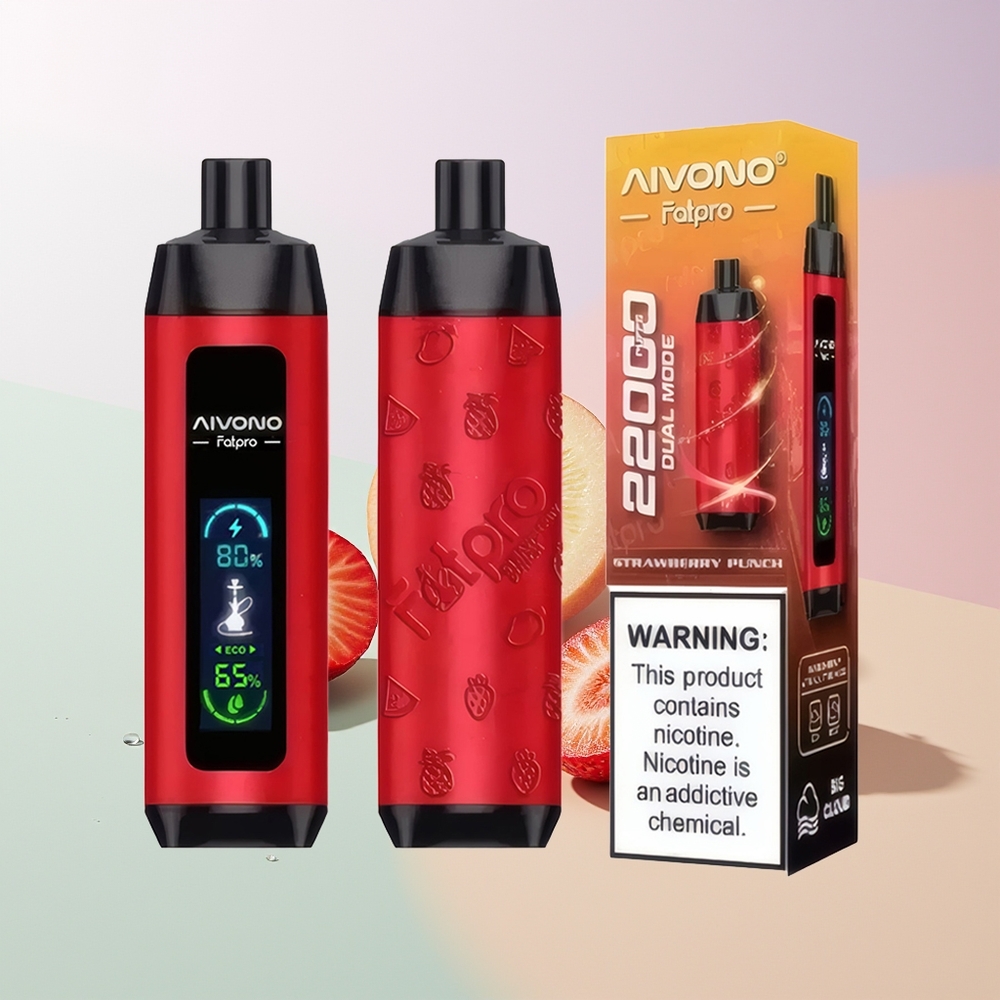 Aivono Aim Fatpro 22000 Puffs Eco/Boost Erdbeer Punsch