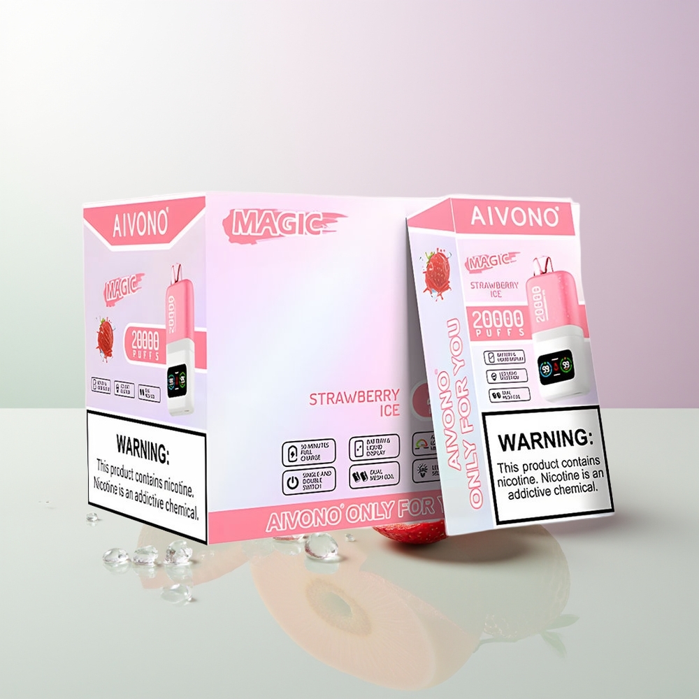 Aivono Aim Magic 20000 Puffs Dual Mesh Erdbeereis