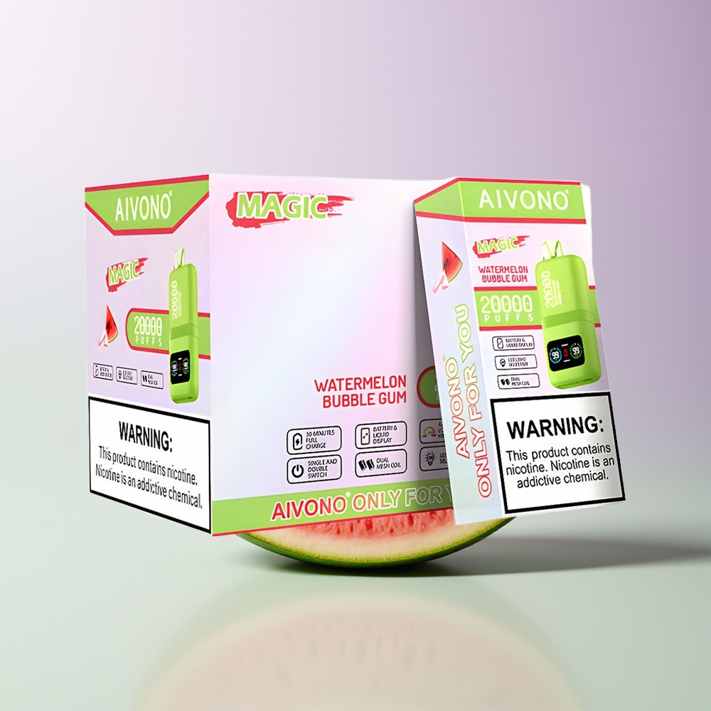 Aivono Aim Magic 20000 Puffs Dual Mesh Wassermelone Bubble Gum