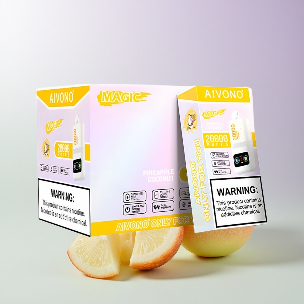 Aivono Aim Magic 20000 Puffs LCD Typ-C Ananas Kokos