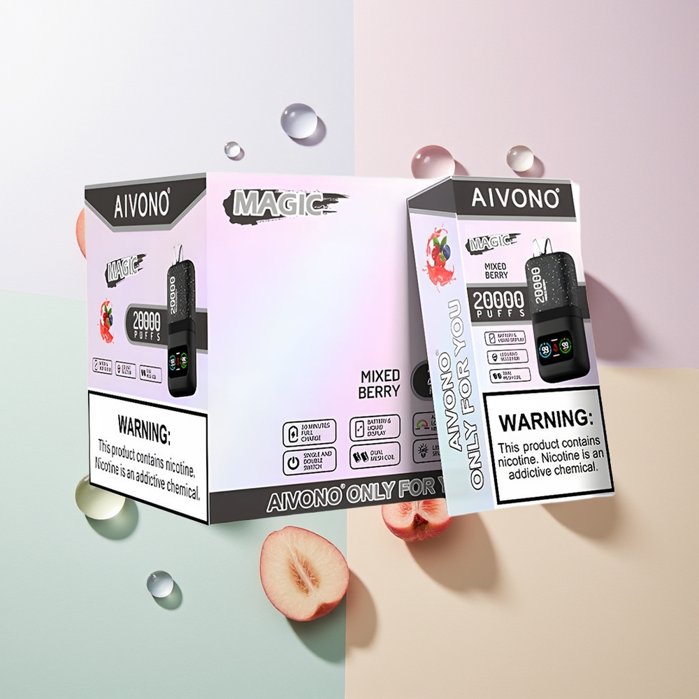 Aivono Aim Magic 20000 Züge Dual Mesh Beerenmix