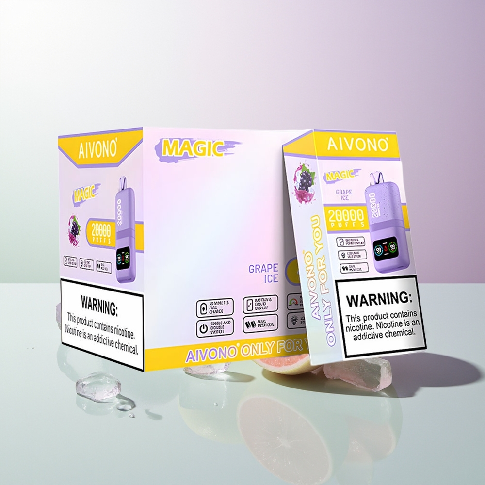 Aivono Aim Magic 20000 Züge Dual Mesh Grape Eis