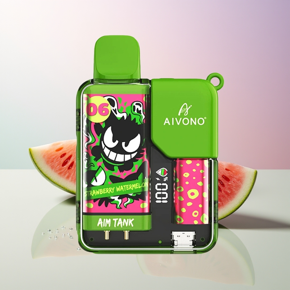 Aivono Aim-Tank 9500 Züge 18ml Erdbeer-Wassermelone