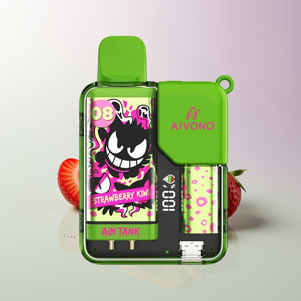 Aivono Aim-Tank 9500 Züge 18ml Erdbeere Kiwi