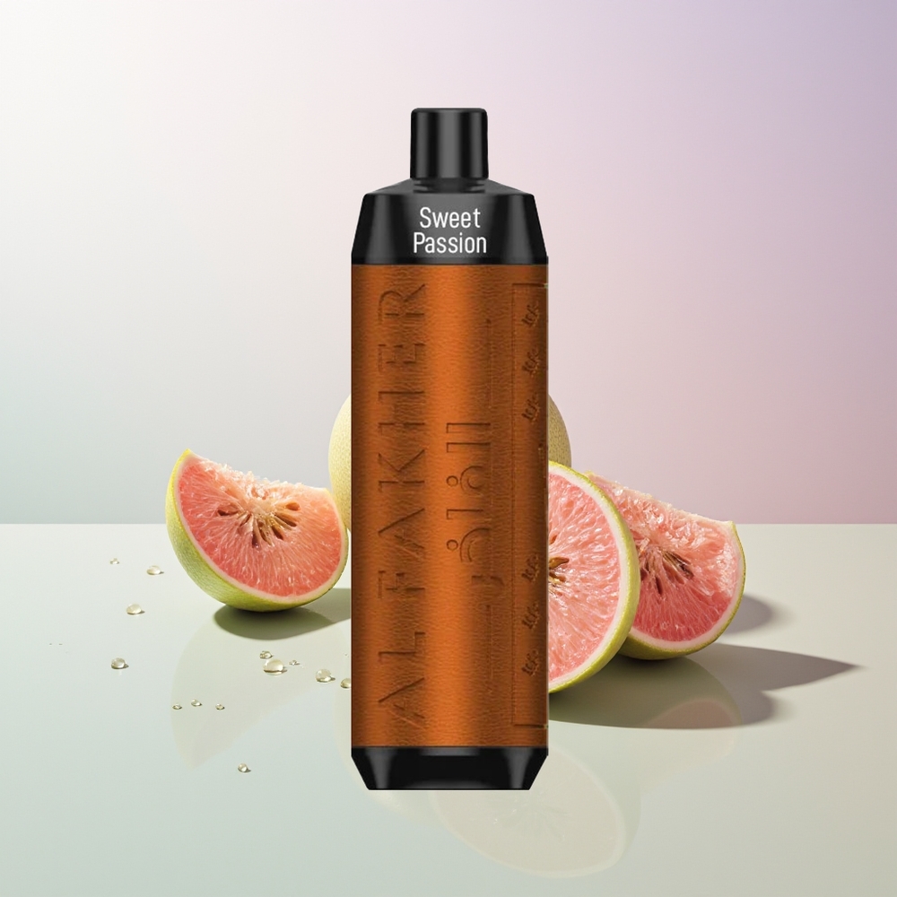 Al Fakher Crown Bar 8000 18ml Crystal Einweg-Vape Süße Passionsfrucht