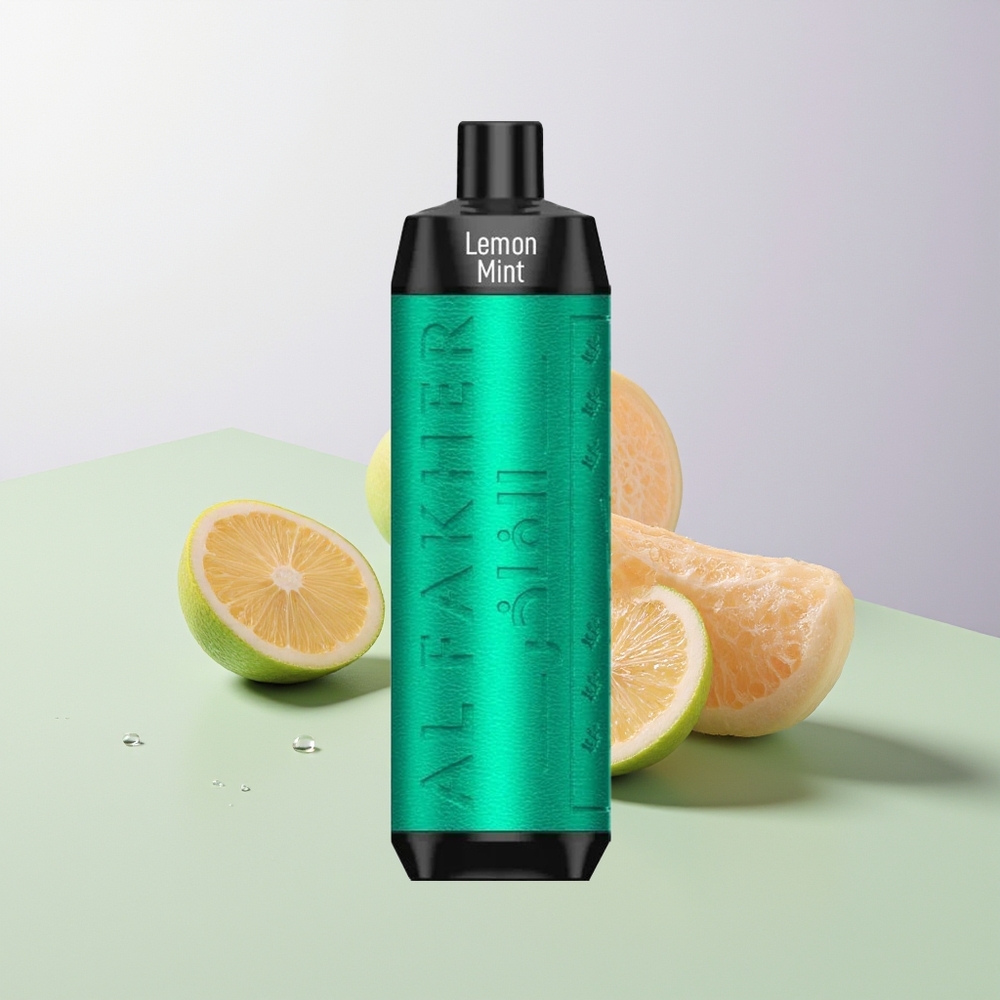 Al Fakher Crown Bar 8000 18ml Crystal Einweg-Vape Zitrone Minze