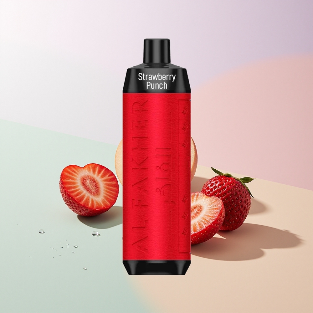 Al Fakher Crown Bar 8000 Crystal 18ml 5mg Erdbeer Punsch