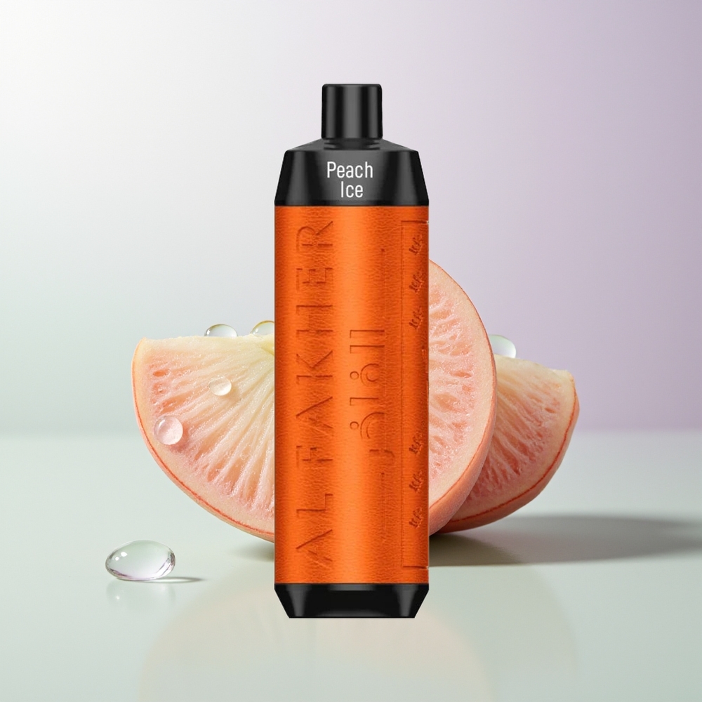 Al Fakher Crown Bar 8000 Crystal 18ml 5mg Pfirsich Eis