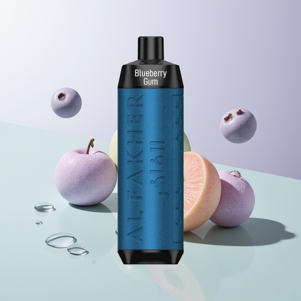 Al Fakher Crown Bar 8000 Crystal Einweg-Vape 18ml 5mg Nikotin Blaubeerkaugummi
