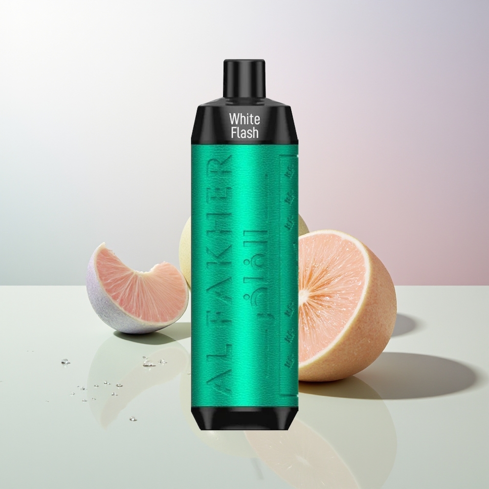 Al Fakher Crown Bar 8000 Crystal Einweg Vape 18ml Weißblitz USB-C