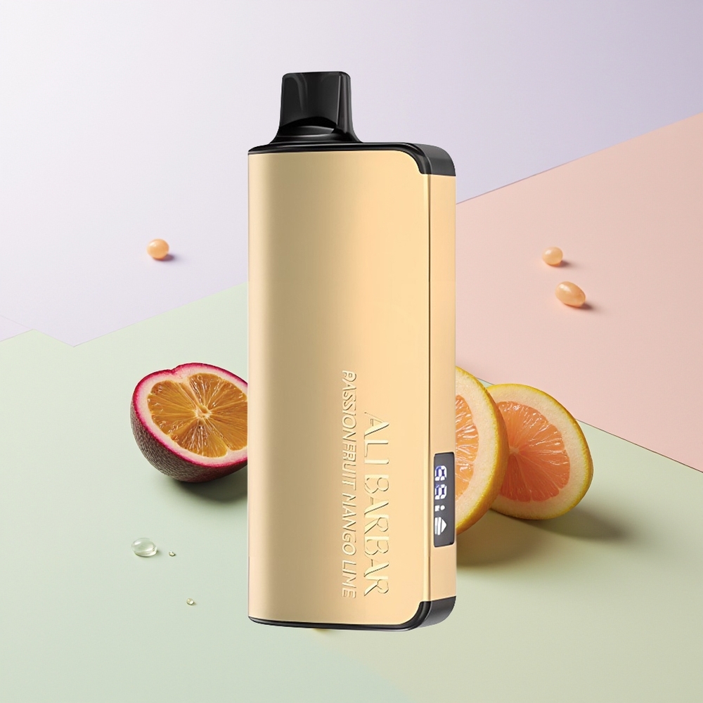 Alibarbar Ingot 9000 Züge 22ml LED Passionsfrucht Mango Limette