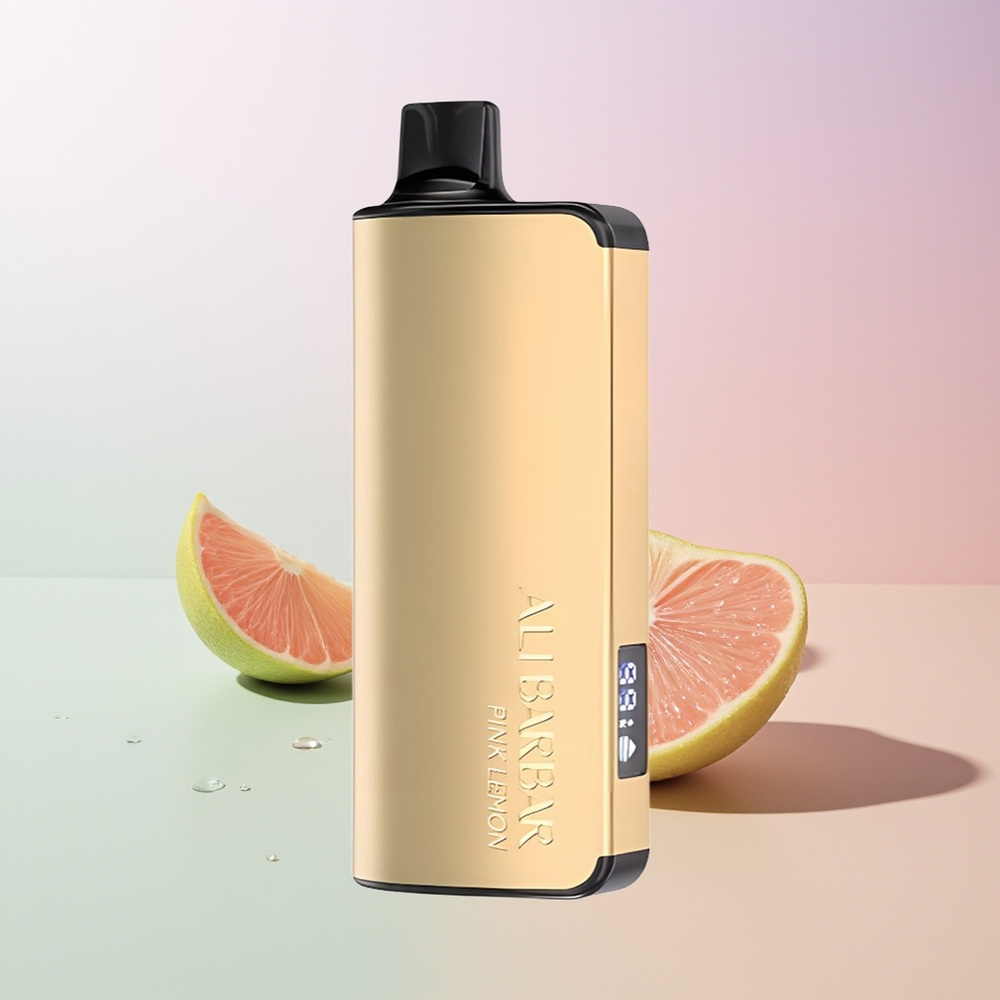 Alibarbar Ingot 9000 Züge 2350mah LED Pink Zitrone