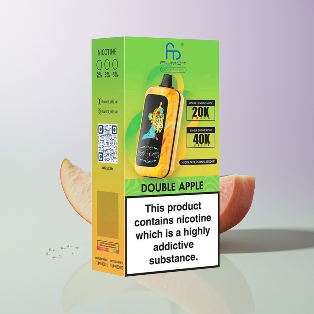 Fumot Digital Monkey 20000/40000 Dual Mesh Doppelapfel