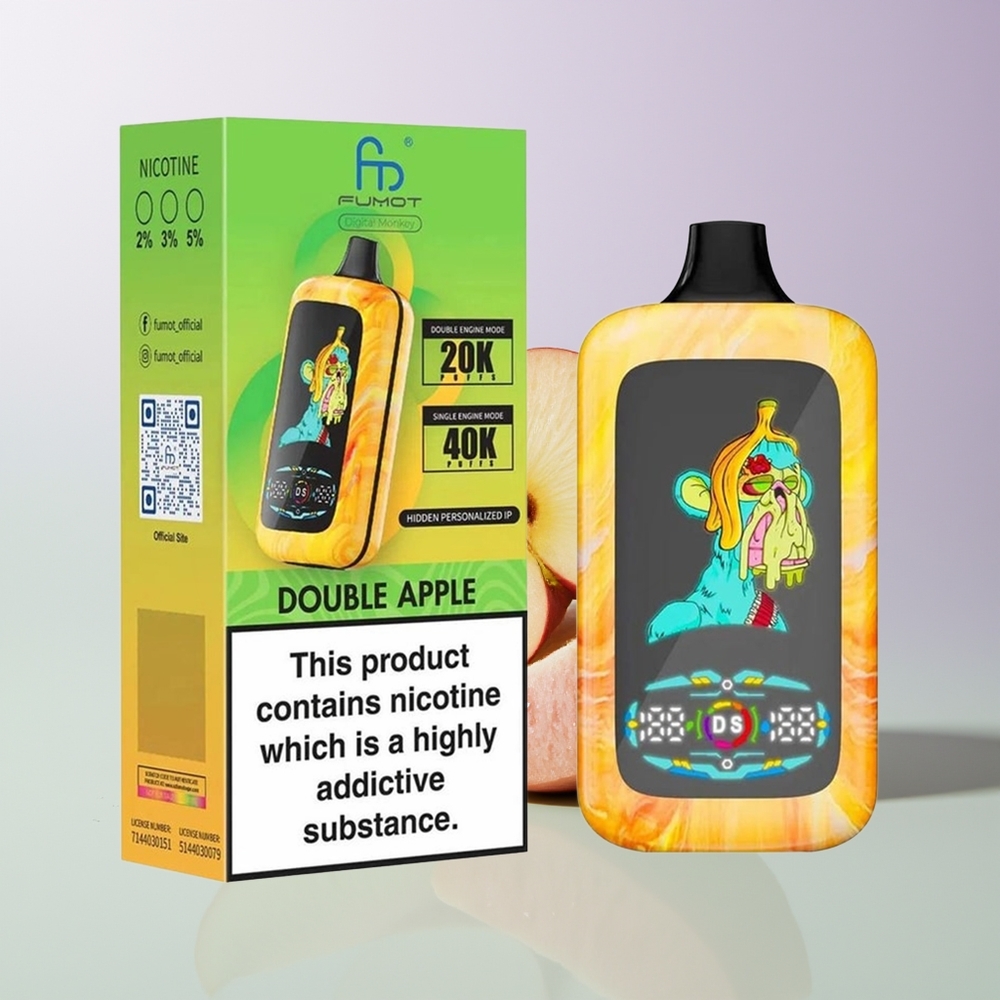 Fumot Digital Monkey 20000/40000 Dual Mesh Doppelapfel