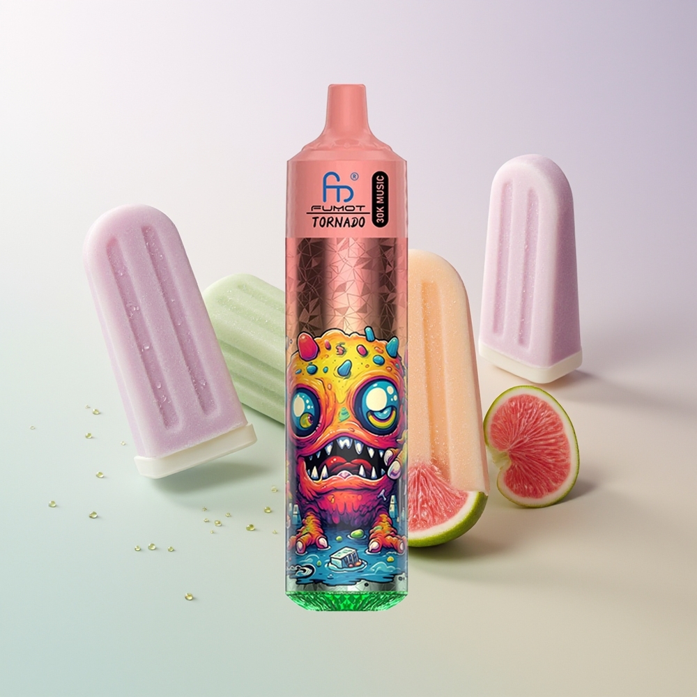 Fumot RandM Tornado 30000 Hübe 30mL LED Eis am Stiel