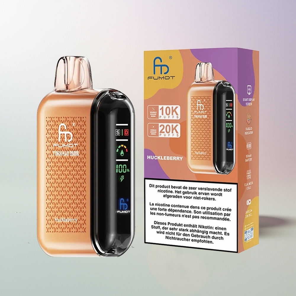 Fumot Tornado 20000 Puffs Dual Mesh Heidelbeere