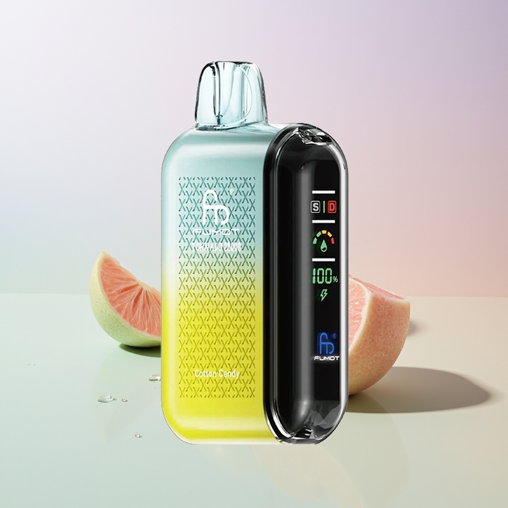 Fumot Tornado 20000 Züge Dual Mesh Baumwollbonbon