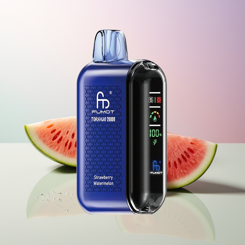 Fumot Tornado 20000 Züge Dual Mesh Erdbeer Wassermelone