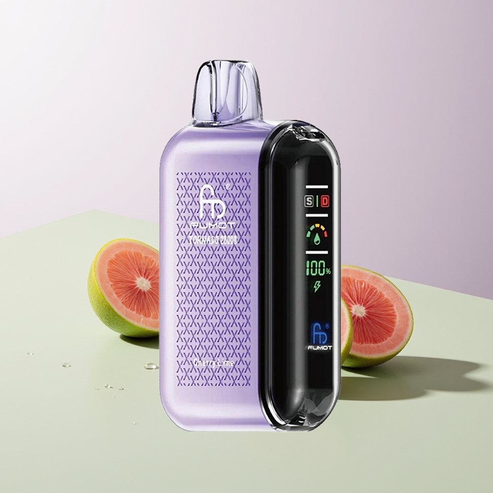 Fumot Tornado 20000 Züge Dual Mesh Kirschlimette