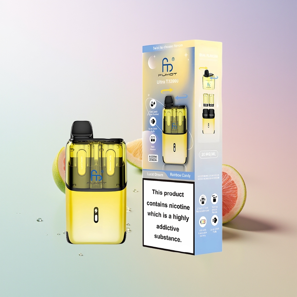 Fumot Ultra T32000 32000 Züge 24ml Regenbogen Bonbon