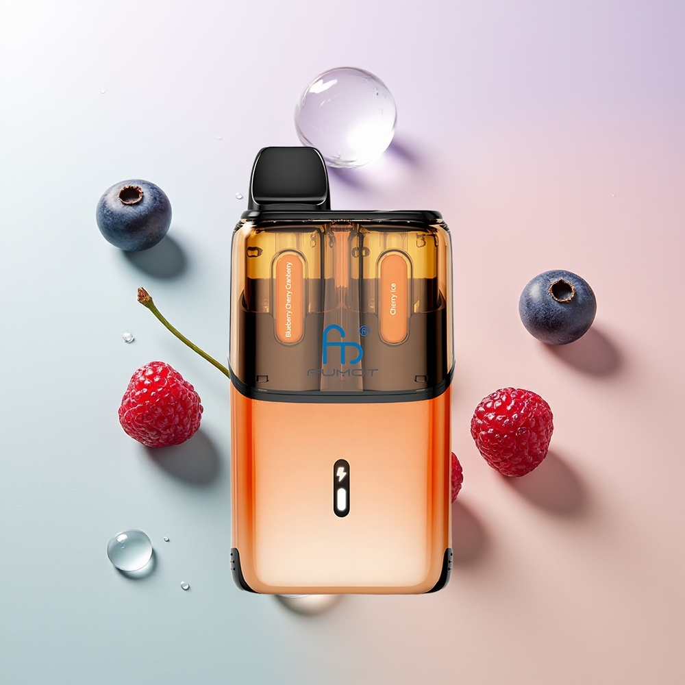 Fumot Ultra T32000 32000 Züge Typ-C Schnellladung Blaubeere Kirsche Cranberry - Kirsch Eis