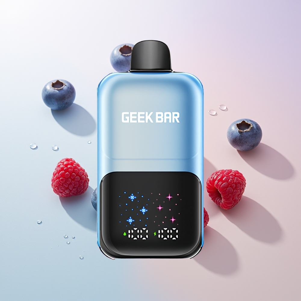 GEEK BAR 2GO 50000 Züge Dual-Tank Blaubeere Himbeere Eis