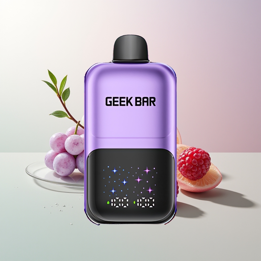 GEEK BAR 2GO 50000 Züge Dual Tank Grape & Himbeere