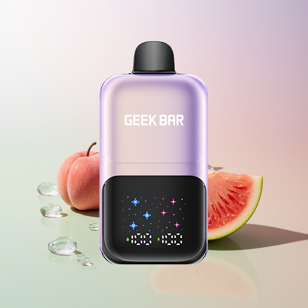 GEEK BAR 2GO 50000 Züge Dual-Tank Pfirsich Mango Wassermelone Eis