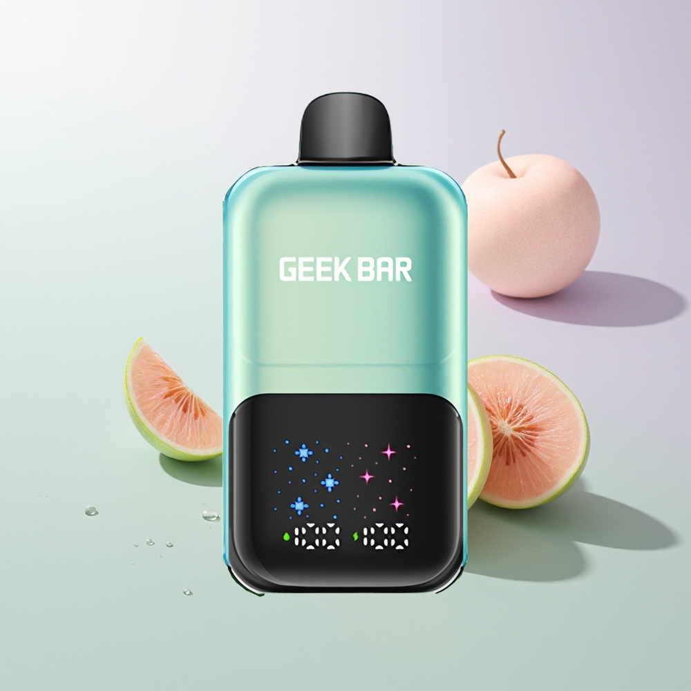 GEEK BAR 2GO 50000 Züge Interaktiver Großbildschirm Kühle Minze Eis