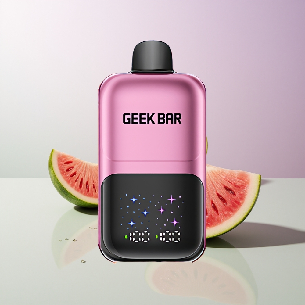 GEEK BAR 2GO 50000 Züge Interaktiver Großbildschirm Pfirsich & Wassermelone