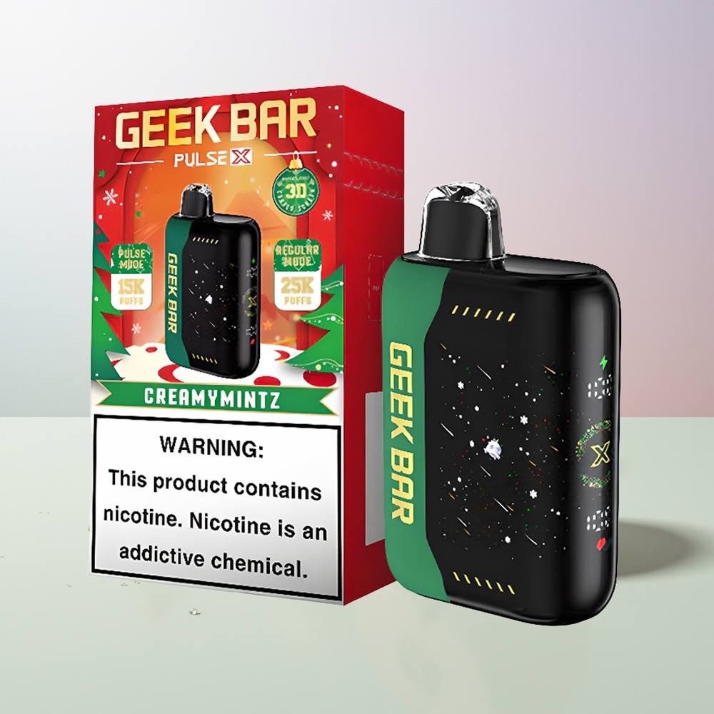 GEEK BAR Pulse X 25000 Puffs 18mL Weihnachtsedition Geschmackskombination