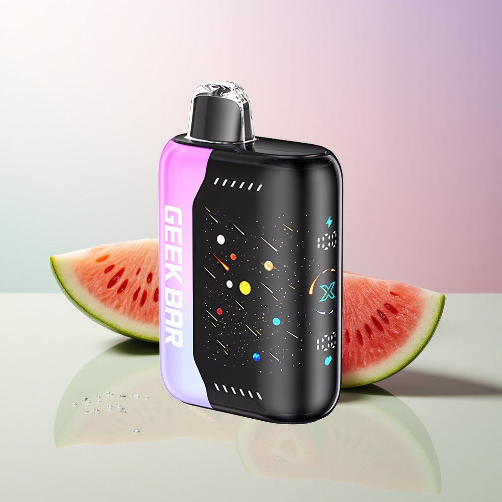 GEEK BAR Pulse X 42K Züge Dual Mesh Coil Erdbeer Wassermelone