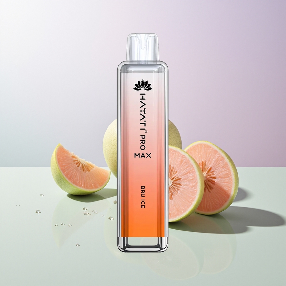 Hayati Pro Max 4000 Puffs Doppel 1.1 Ohm Mesh Bru Eis