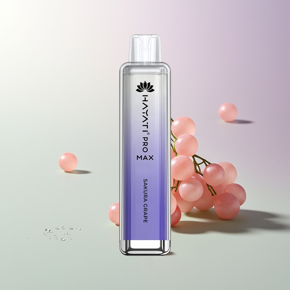 Hayati Pro Max 4000 Puffs LED Kirschtraube