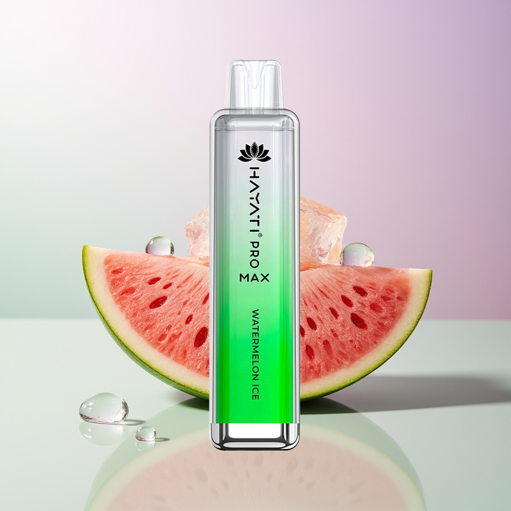Hayati Pro Max 4000 Puffs Wiederaufladbar Wassermelone Eis