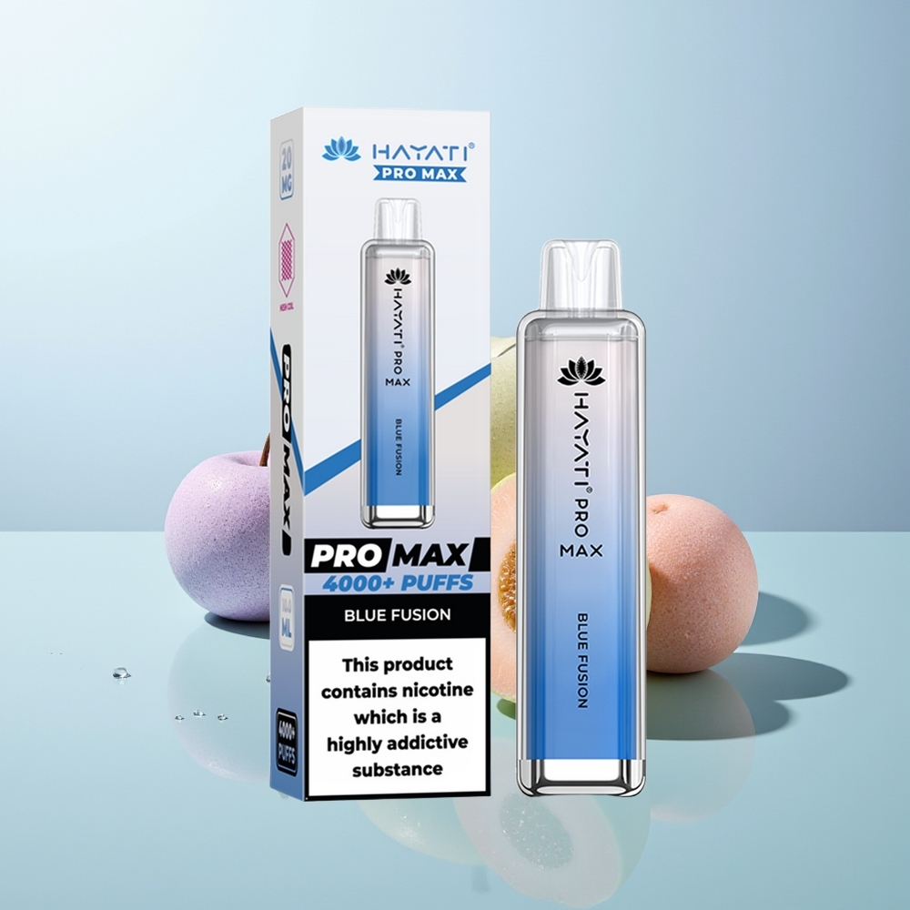 Hayati Pro Max 4000 Züge 2% 5% Nikotin Blaue Fusion