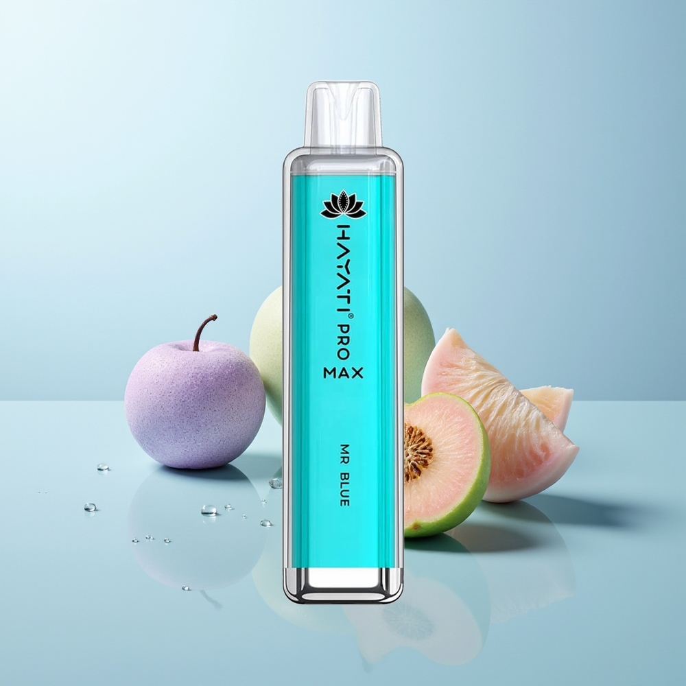 Hayati Pro Max 4000 Züge Aufladbar LED Herr Blau