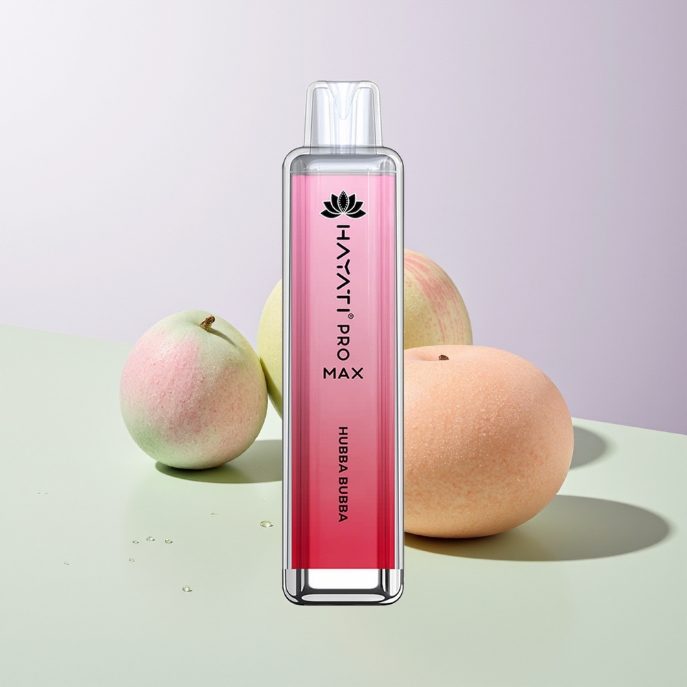 Hayati Pro Max 4000 Züge Wiederaufladbar Hubba Bubba