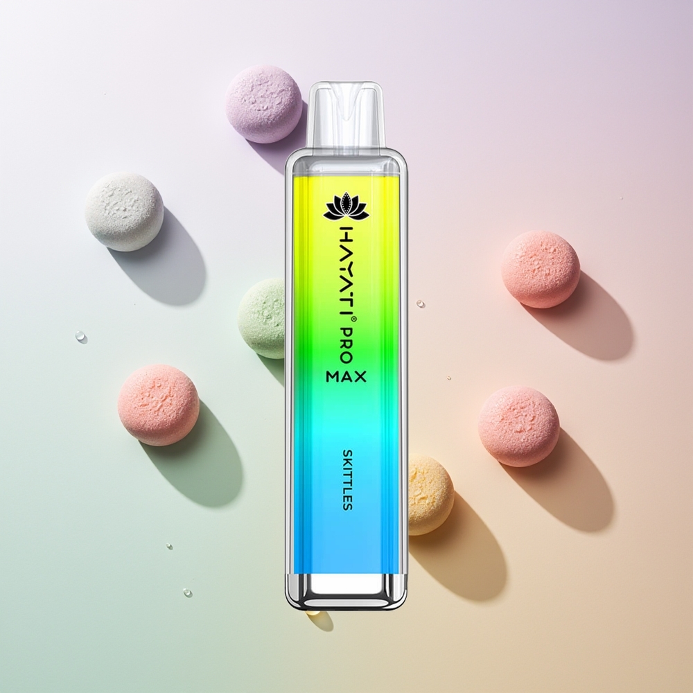 Hayati Pro Max 4000 Züge Wiederaufladbar LED Skittles