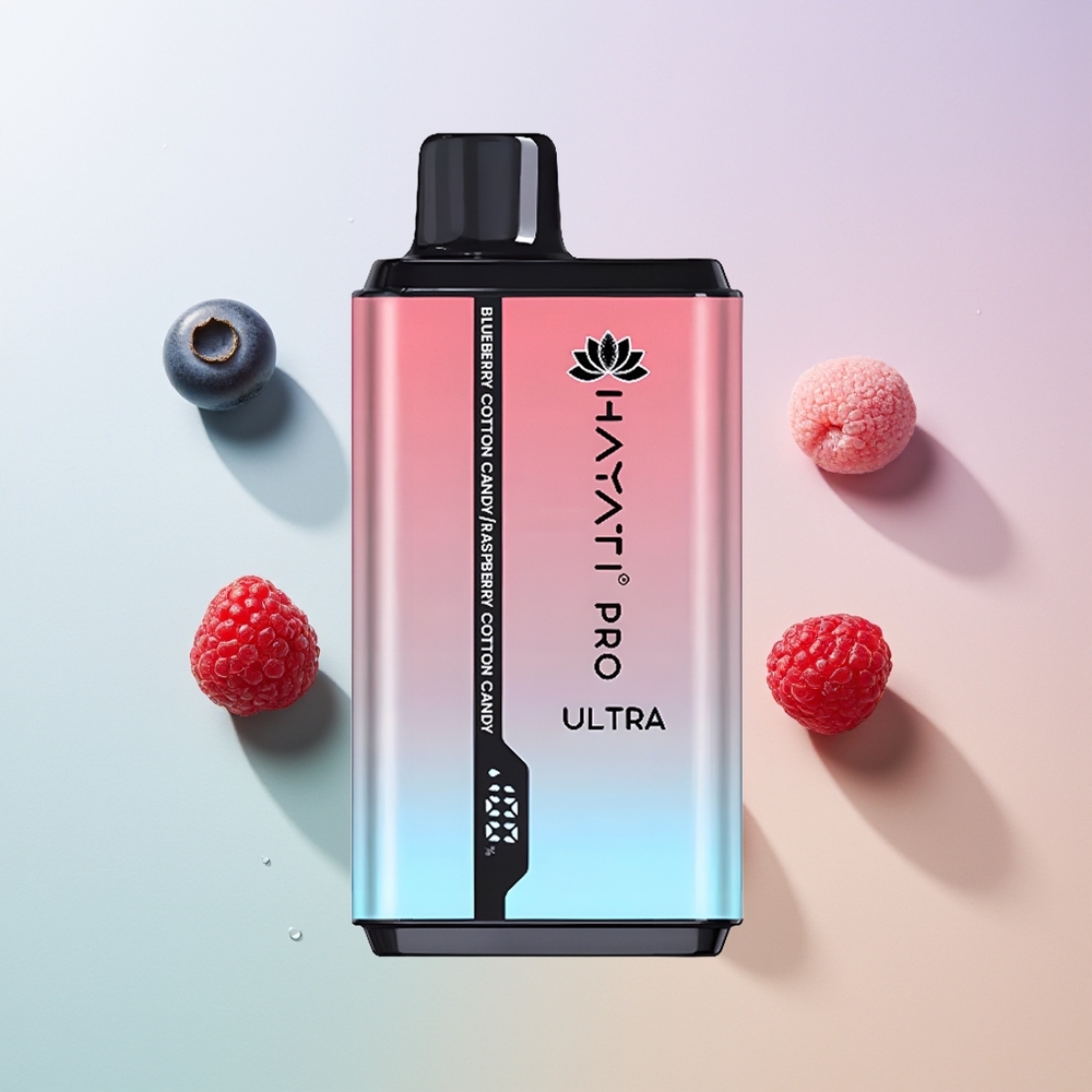 Hayati Pro Ultra 15000 Hübe 24ml Blaubeere Zuckerwatte Himbeere Zuckerwatte