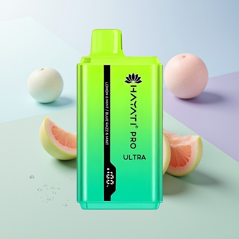 Hayati Pro Ultra 15000 Hübe 24ml Zitrone & Minze Blaue Himbeere & Minze